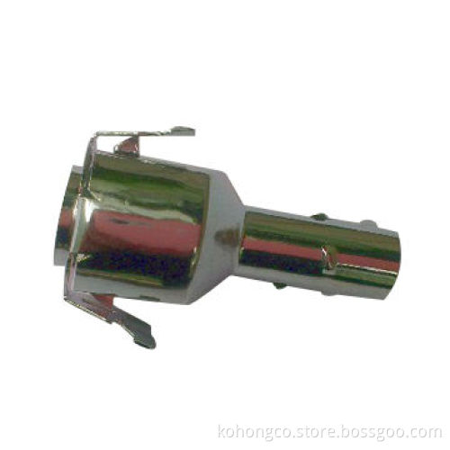 Automotive stamping with galvanized finish